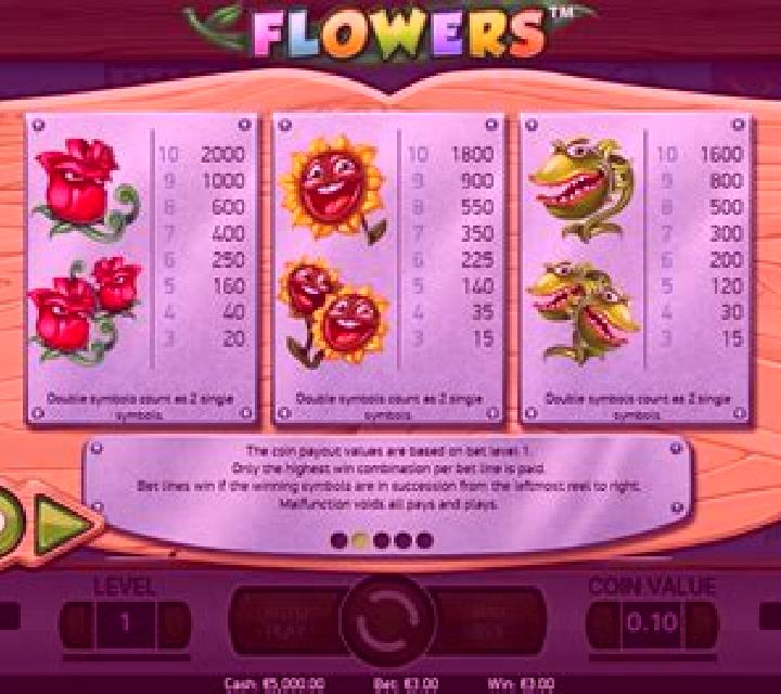 Flowers slot