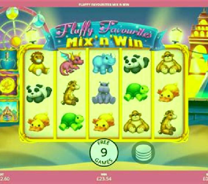 Fluffy Favourites Mix n Win slot machine