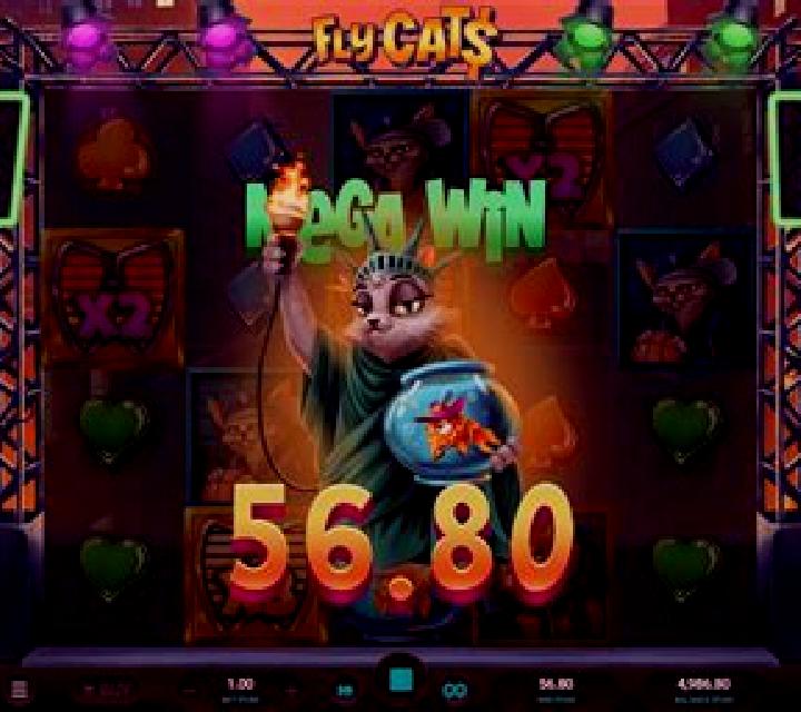 Fly Cats Dream Drop slot machine
