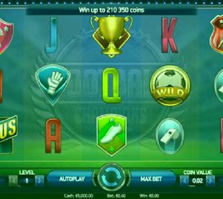 Football: Champions Cup slot machine