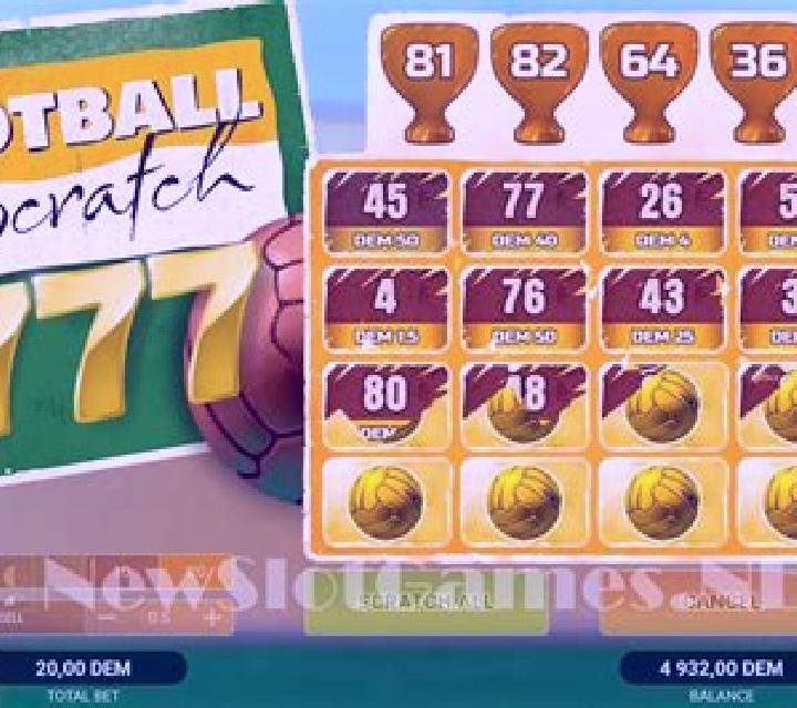 Football Scratch (Evoplay) slot