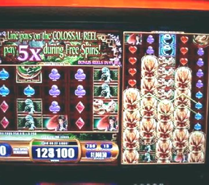 Forbidden slot machine