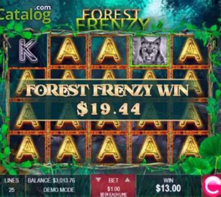 Forest Frenzy (Wager Gaming) slot machine