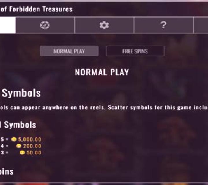 Forest of Forbidden Treasures slot