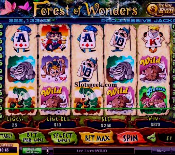 Forest of Wonders slot machine