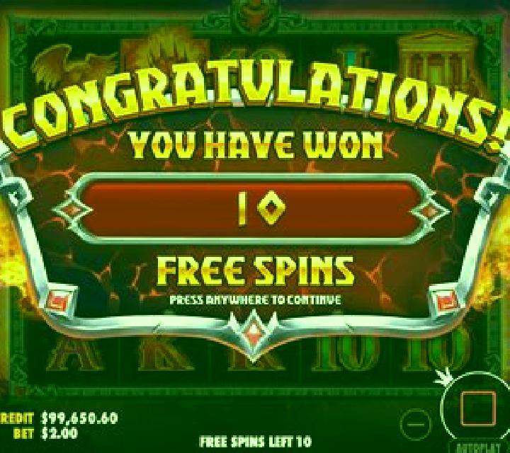 Forgefire God slot machine