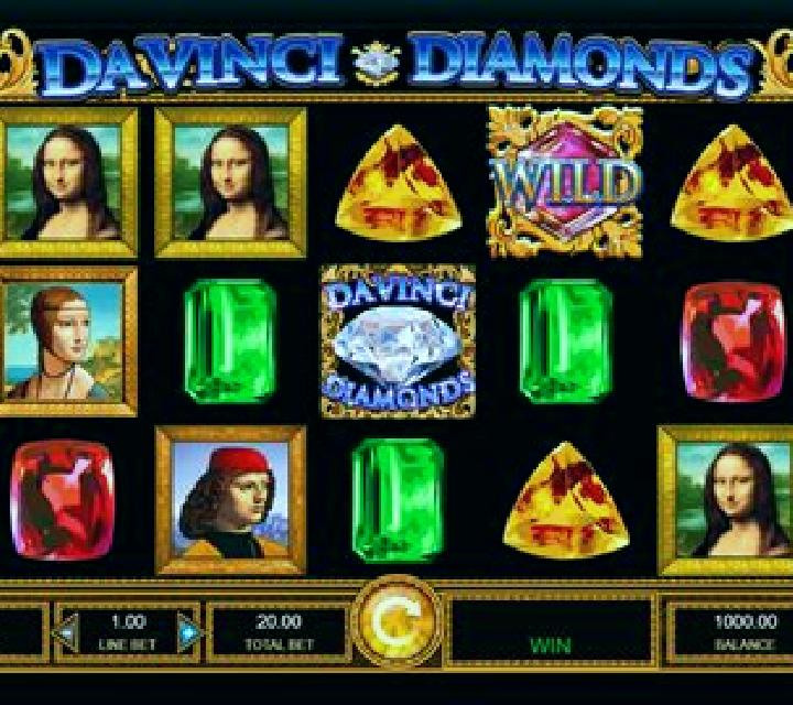 Fort Knox Da Vinci Diamonds online slot