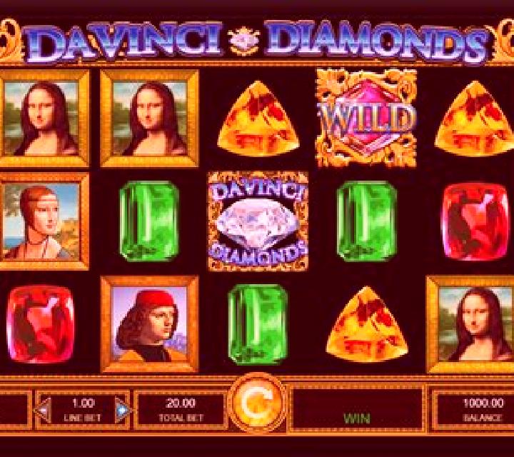 Fort Knox Da Vinci Diamonds slot