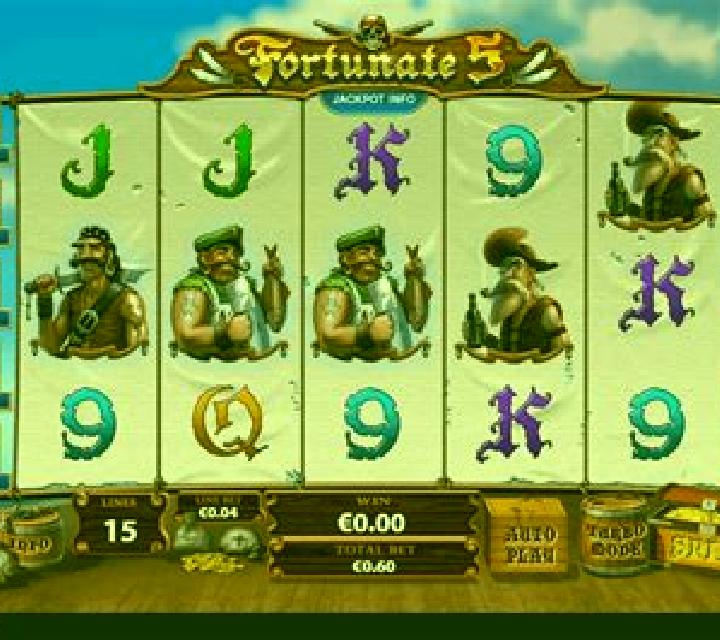 Fortunate Five slot machine