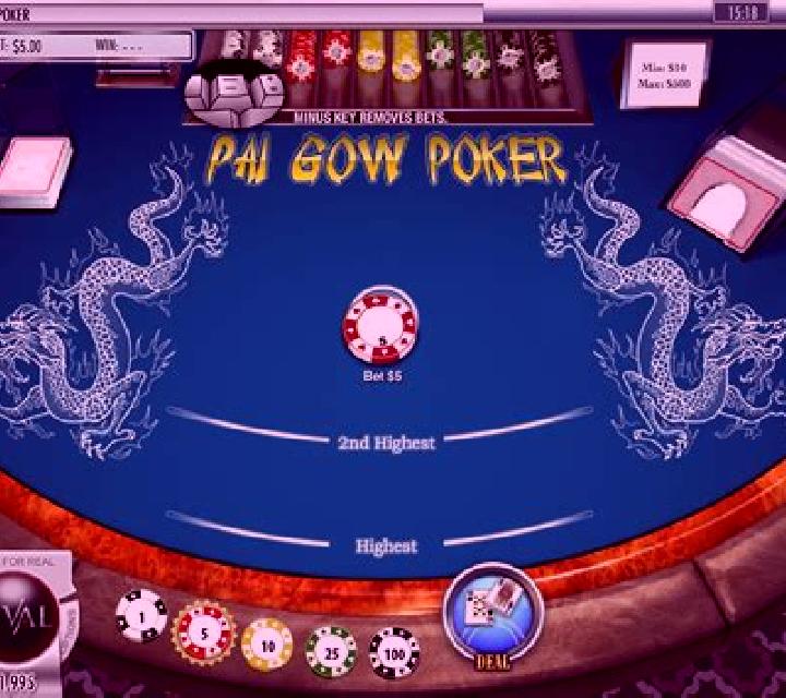 Fortune Pai Gow Poker slot game