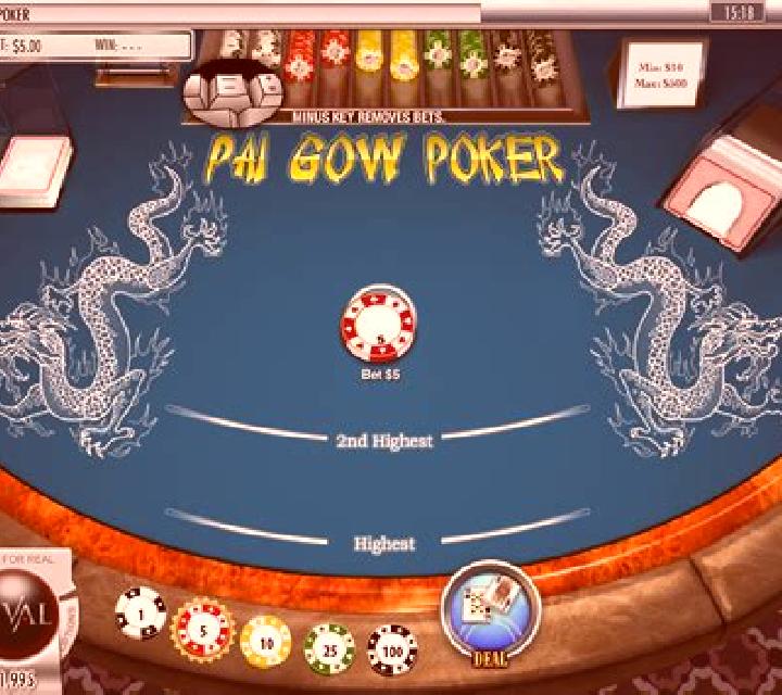 Fortune Pai Gow Poker slot machine