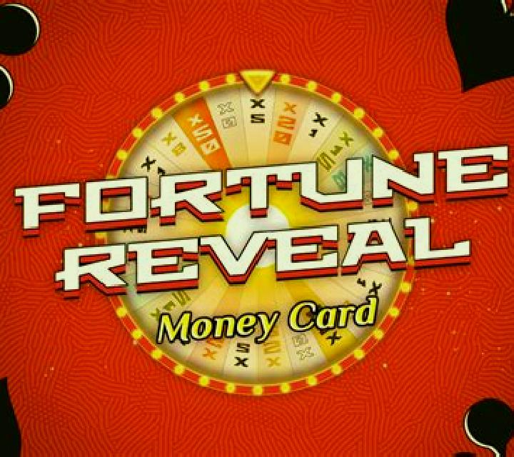 Fortune Reveal Money Card slot