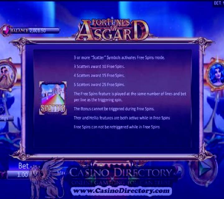 Fortunes of Asgard slot
