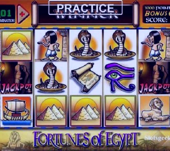 Fortunes of Egypt slot machine