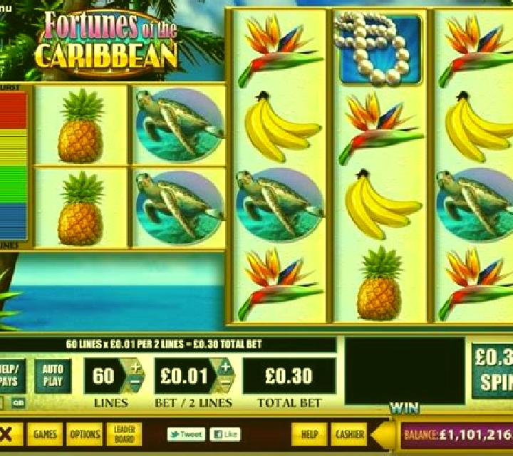 Fortunes of the Caribbean slot