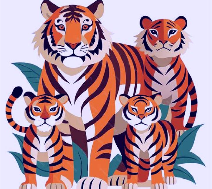 Four Tigers online slot
