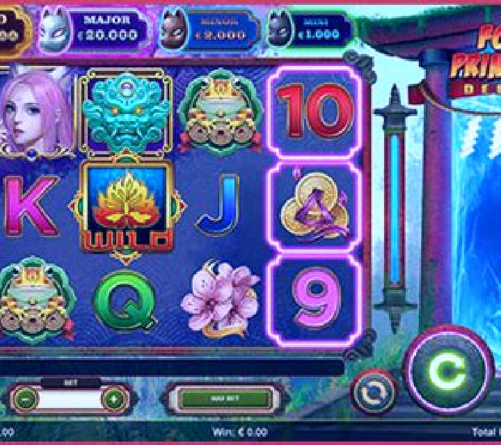 Foxy Princess Deluxe slot game