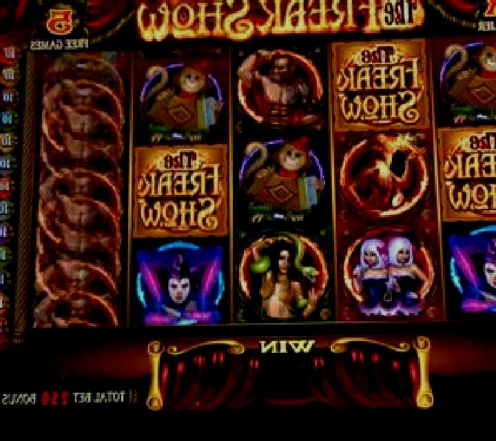 Freakshow slot machine