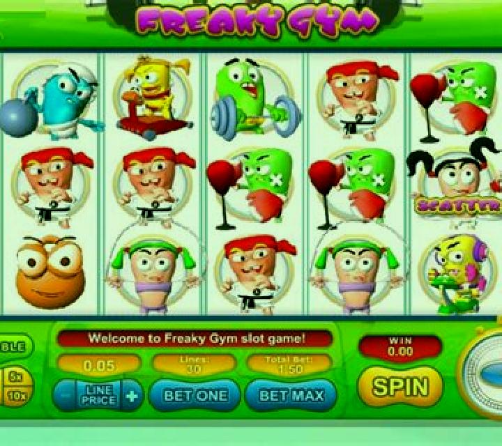 Freaky Gym slot game