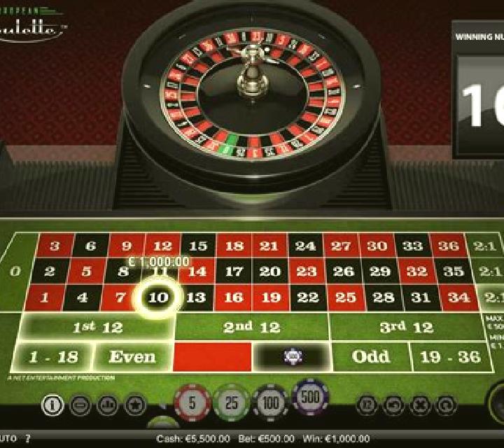 French Roulette (Microgaming) slot machine