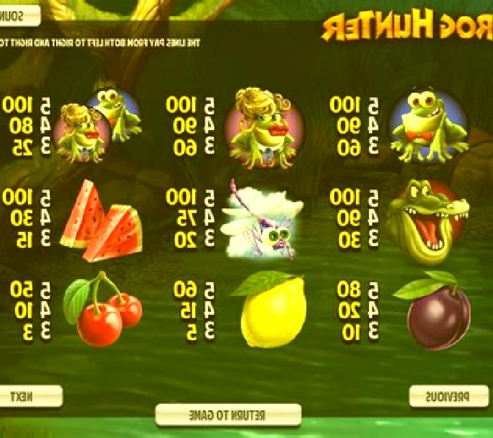 Frog Hunter slot machine