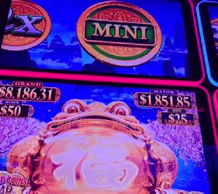 Frog slot machine