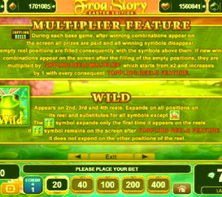 Frog Story Easter Edition slot