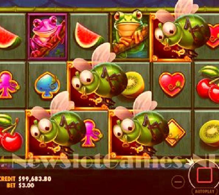 Frogs & Bugs online slot