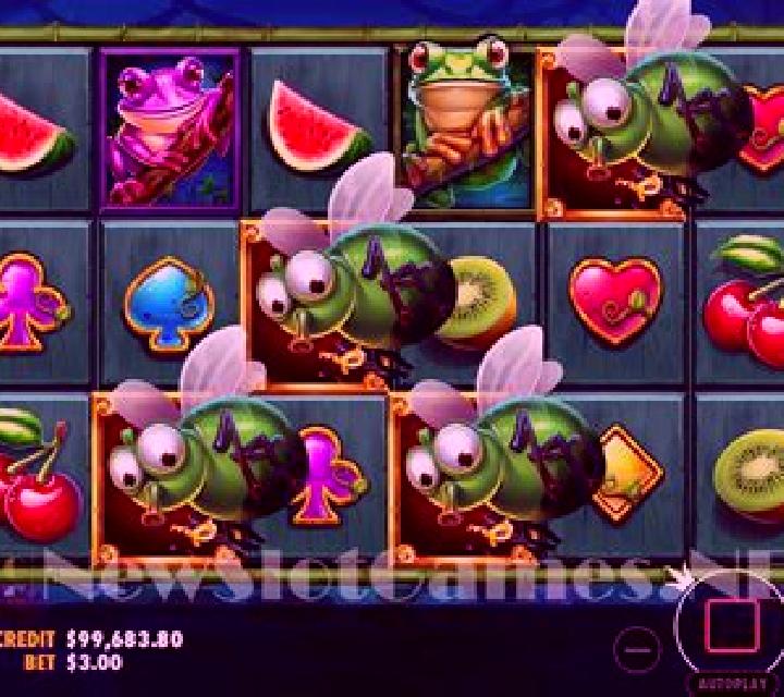 Frogs & Bugs slot game