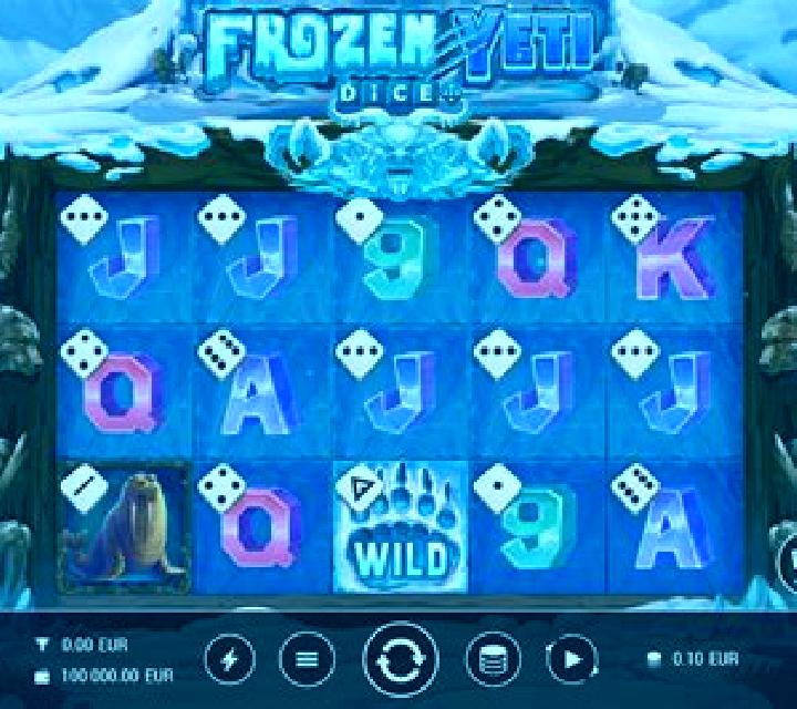 Frozen Yeti Dice slot game