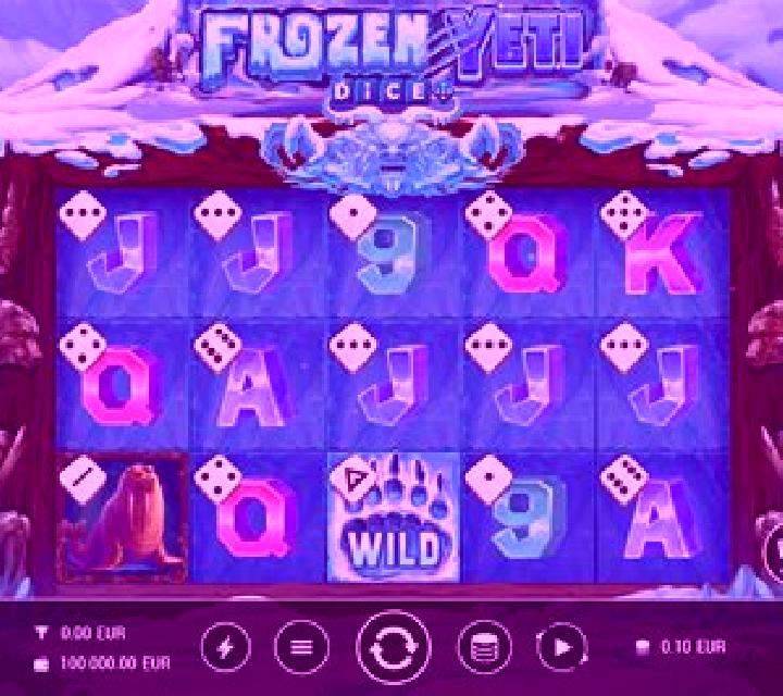 Frozen Yeti Dice slot machine