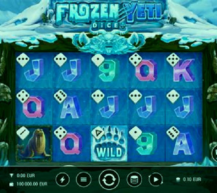 Frozen Yeti Dice slot