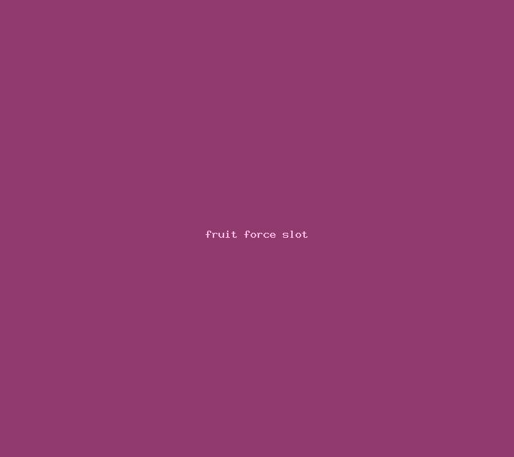 Fruit Force slot