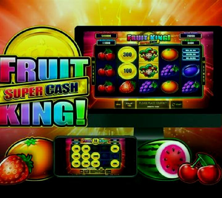 Fruit King Super Cash slot machine