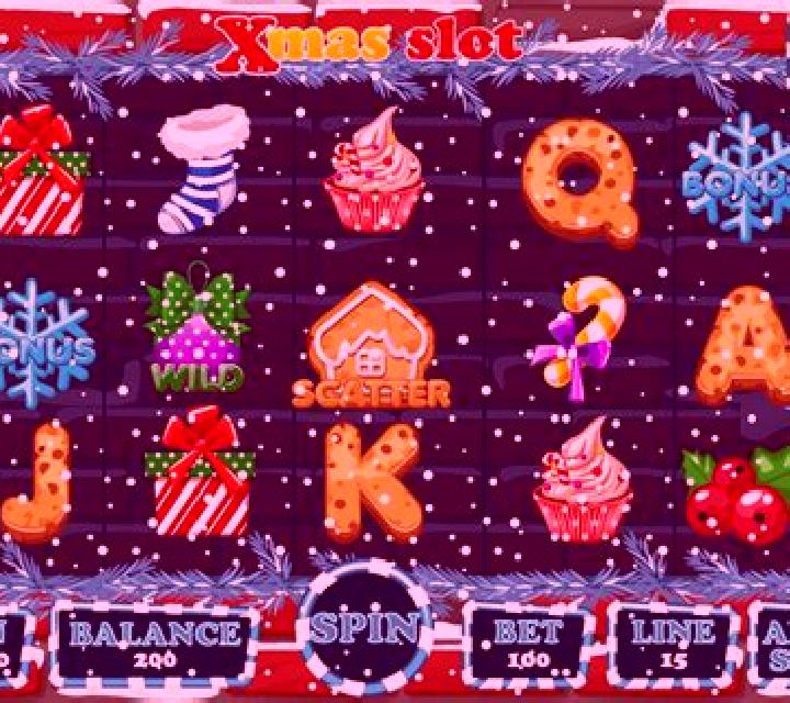 Fruit Monster Christmas slot game