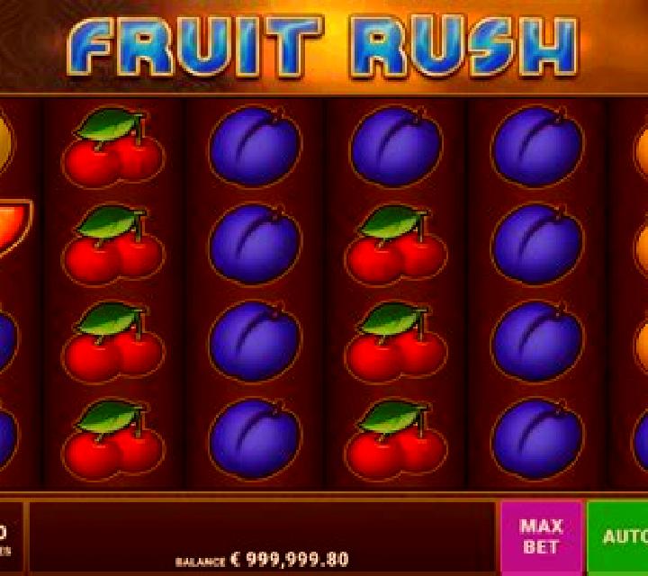 Fruit Rush (Gamomat) slot