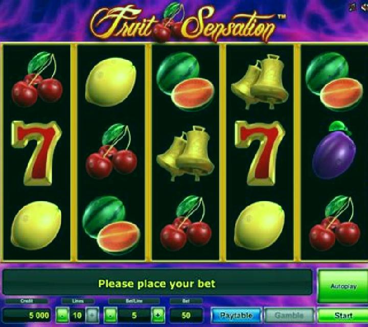 Fruit Sensation slot game