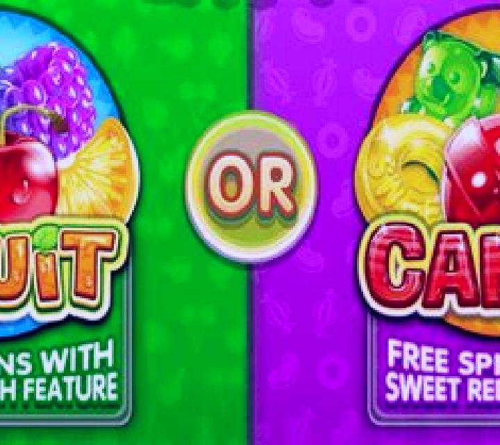 Fruit vs Candy slot machine
