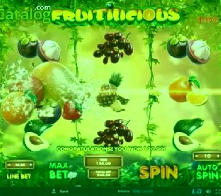Fruitilicious (GamePlay) slot