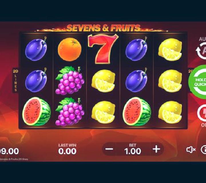 Fruits And Sevens (Spearhead Studios) online slot