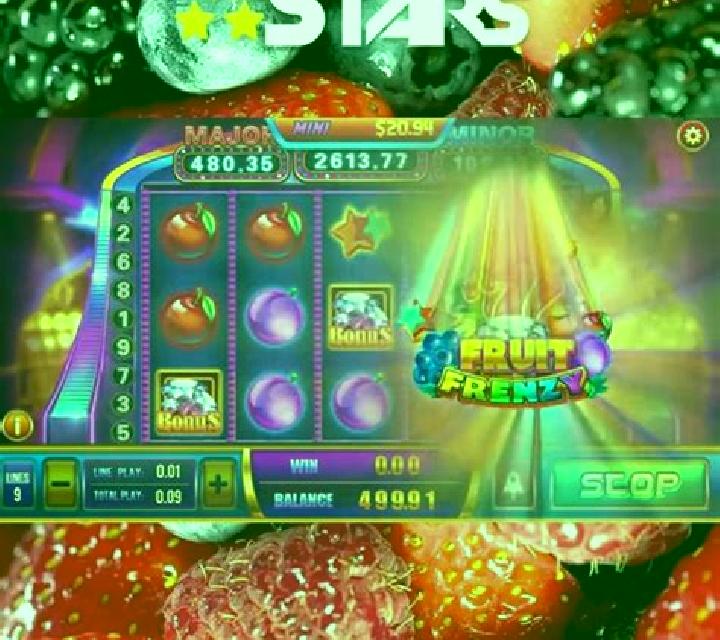 Fruits and Stars Christmas online slot