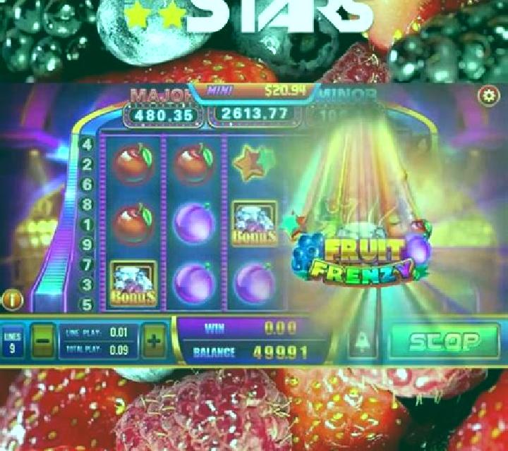 Fruits and Stars (Playson) slot machine