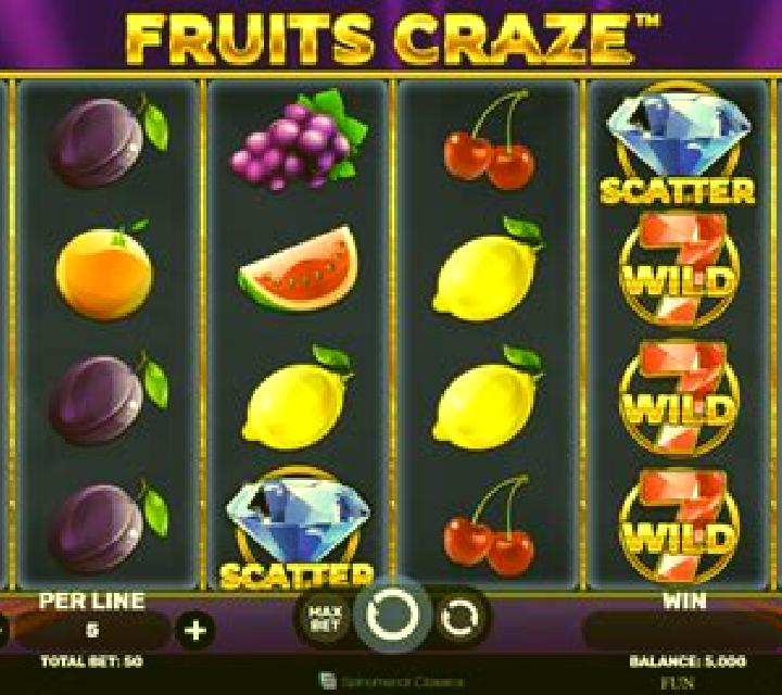 Fruits Deluxe (Spinomenal) slot game