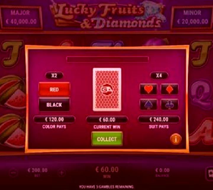 Fruits & Diamonds slot