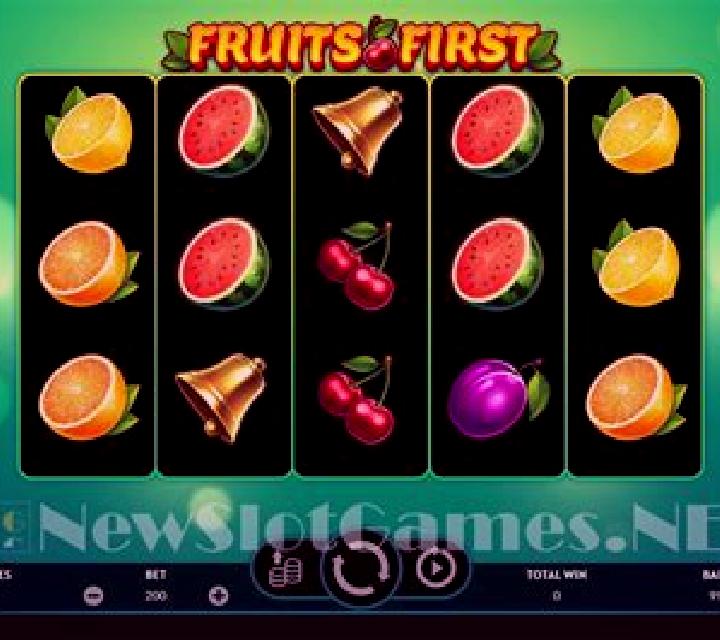 Fruits First slot machine