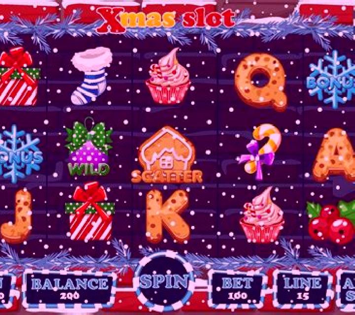 Fruity Christmas slot game