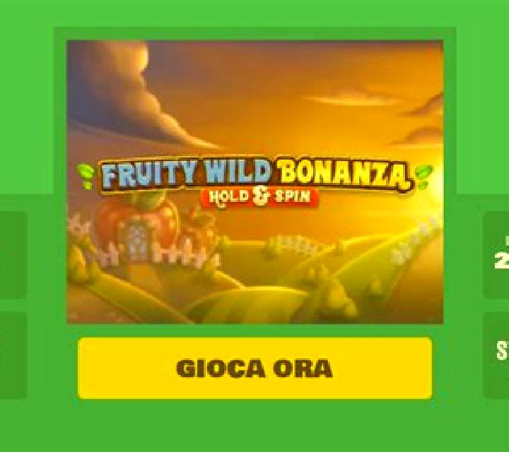 Fruity Wild Bonanza Hold and Spin slot machine