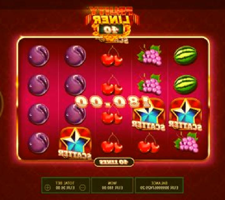 Fruityliner 40 slot game