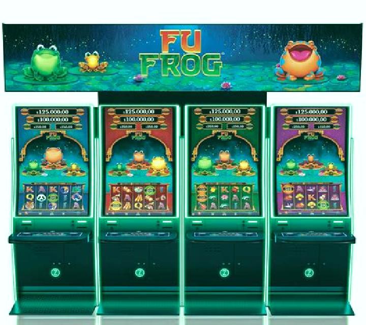 Fu Frog Christmas slot game