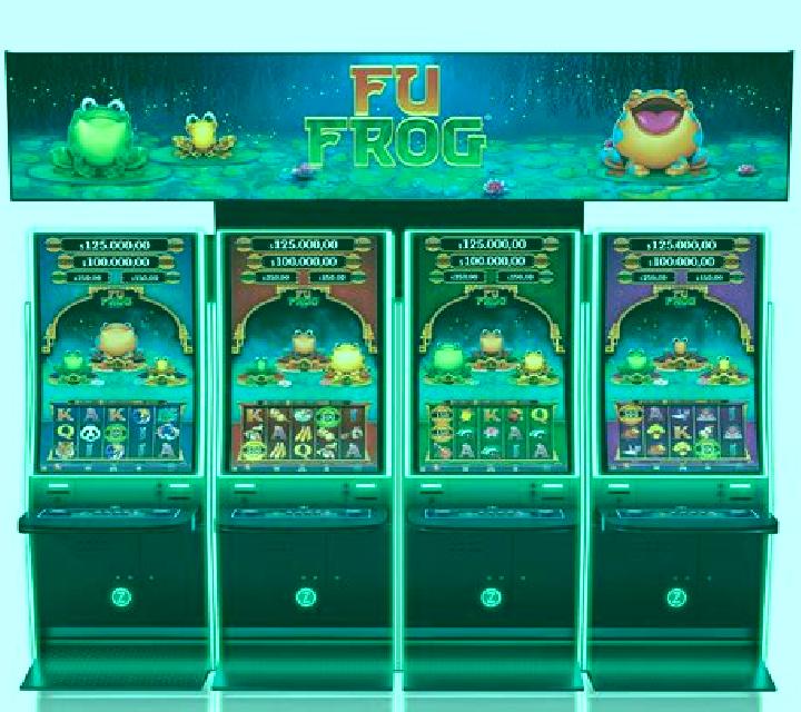 Fu Frog Garden slot game